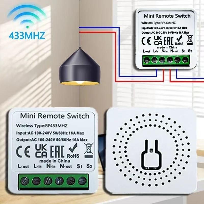Smart Home Automation Diy - RF 433 MHz Smart Switch Mini