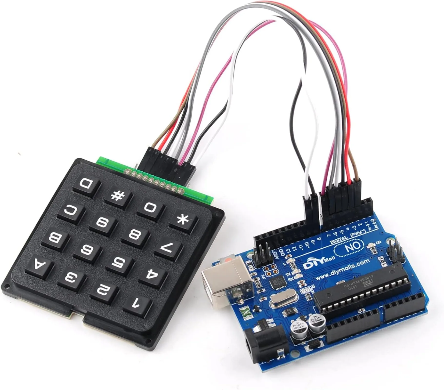 4x4 Matrix Membrane Keypad 16  - Home Automation Arduino recension och pris