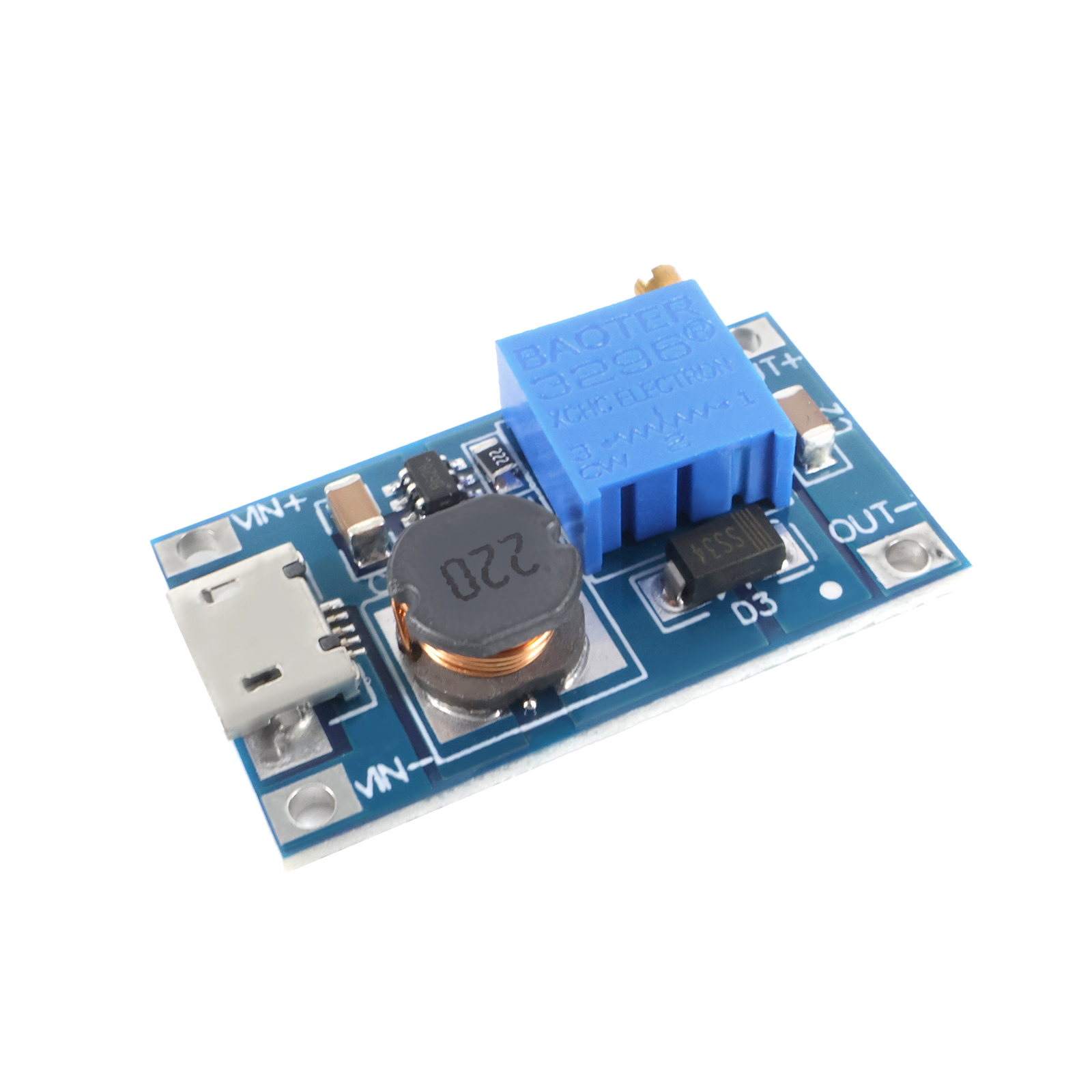 1-10pcs MT3608 DC-DC Step Up C - Home Automation Arduino recension och pris