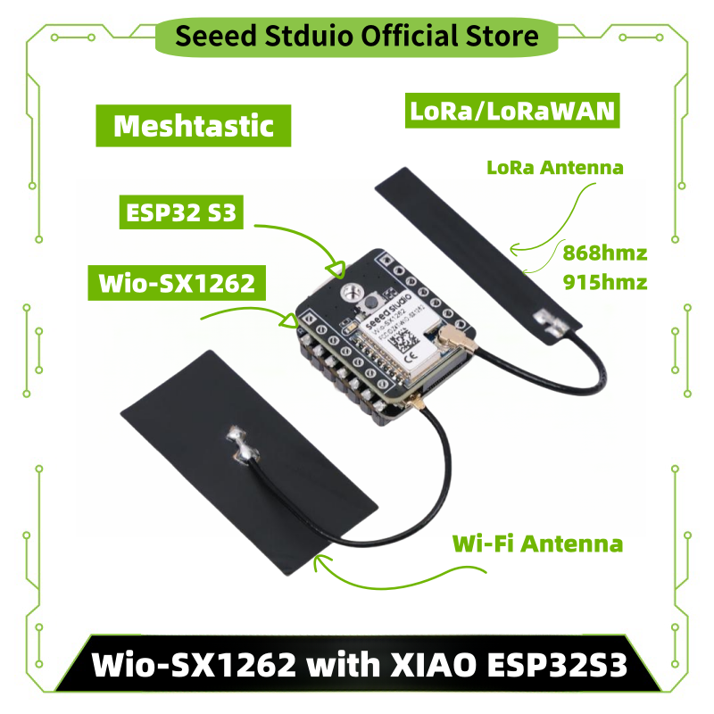 ESP32 S3 LoRa Meshtastic LoRa  - Home Automation Arduino recension och pris