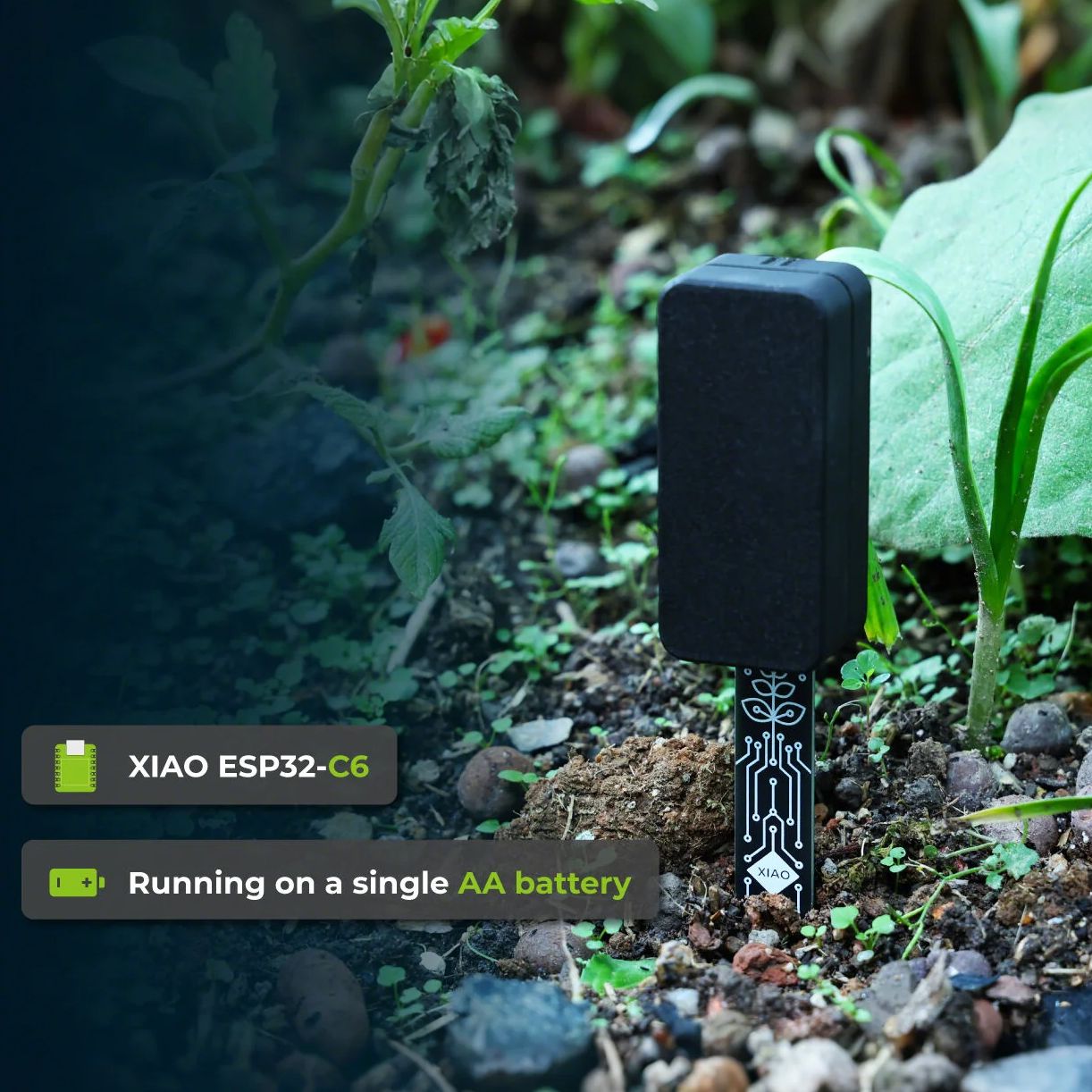 XIAO ESP32 C6 Soil Moisture Se - Home Automation Tutorial recension och pris